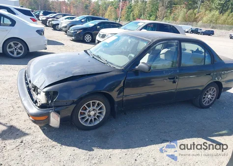 1996 Toyota Corolla Dx из США, поврежденный, VIN 2T1BB02E2TC176828
